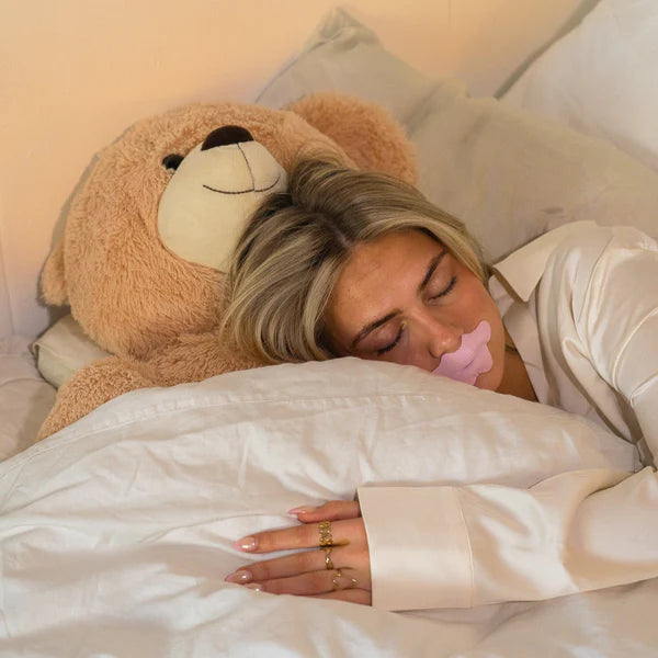 Różowa taśma ustna