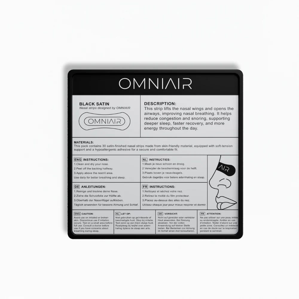 OMNIAIR | Czarne Satynowe